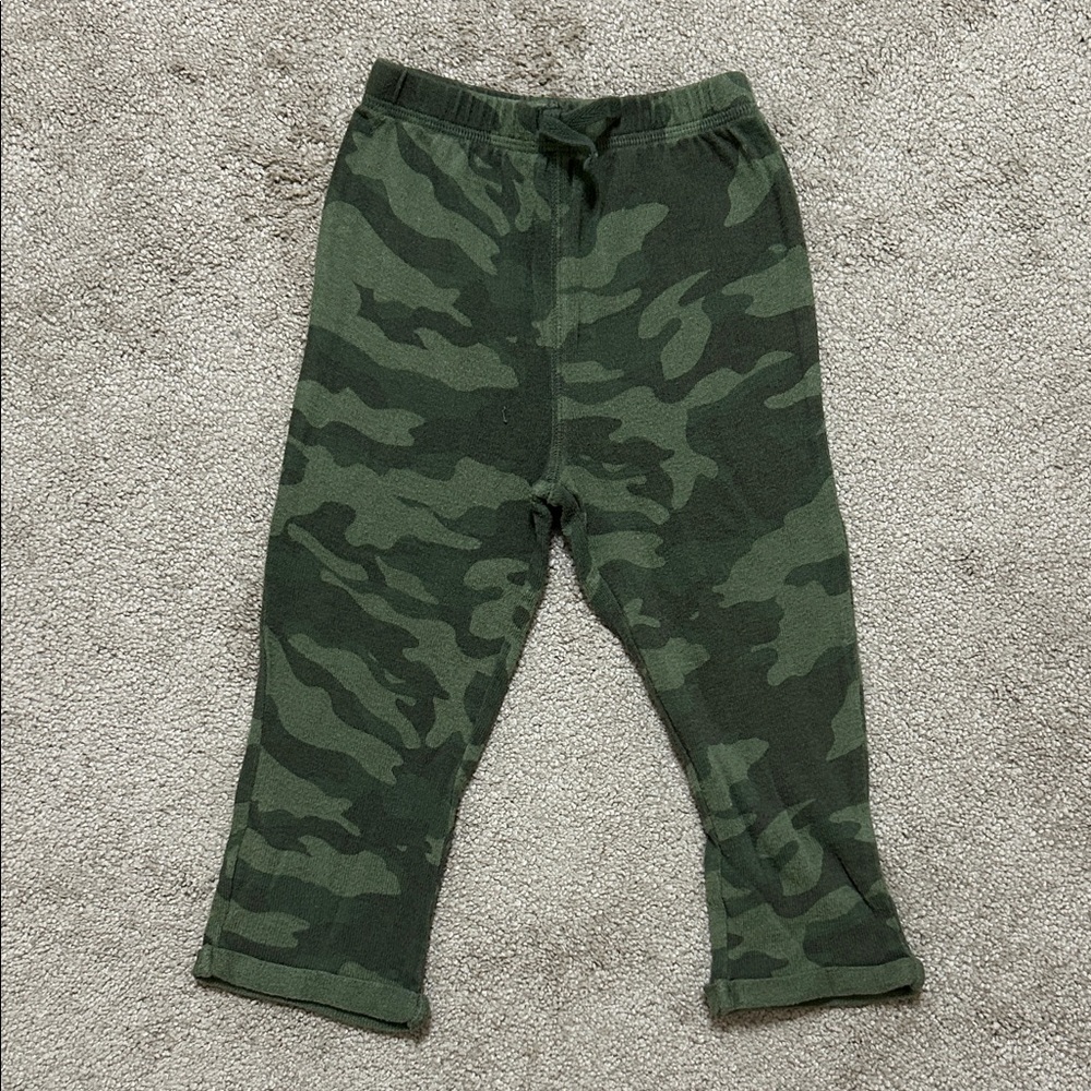 jumping beans Olive Green Knit Baby Jogger Pants
